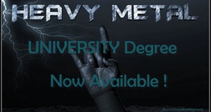 Heavy Metal University UK, Nottingham Trent University Now Available !